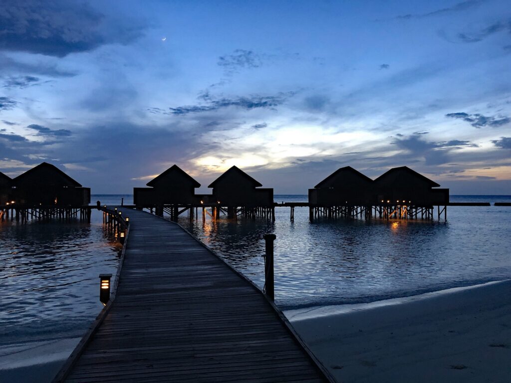 overwater bungalow