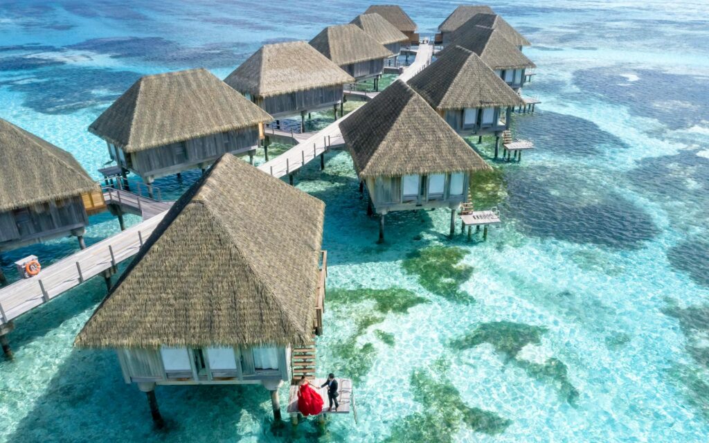 overwater bungalow